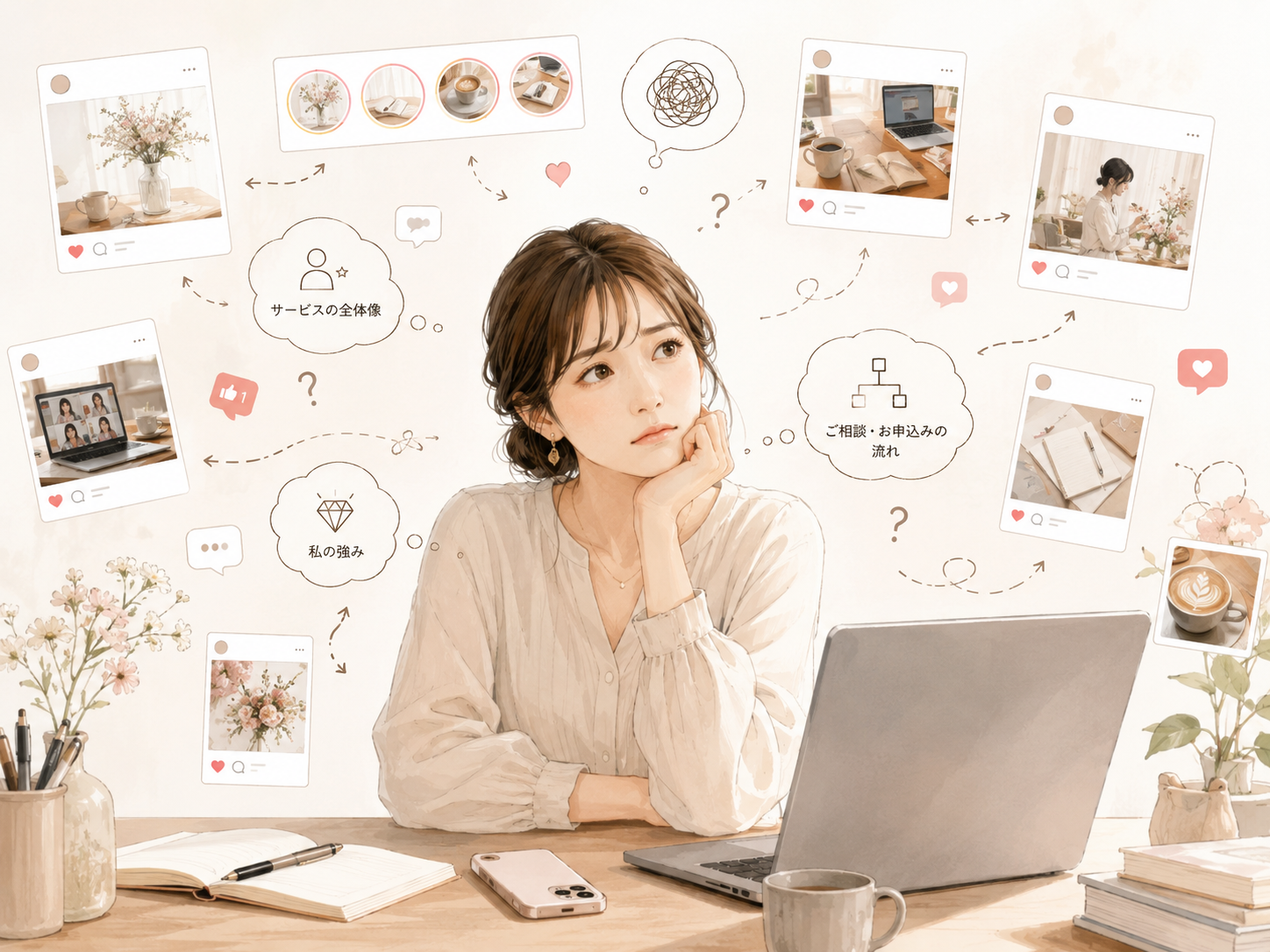 SNSで整理できないイメージ
